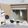 Easy Installation Sink Installation Kit Heavy Duty Pedestal Sink Support  Undermount Application