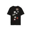X Disney Mickey X Keith Haring Print Sports Crew Neck Short Sleeve T-Shirt Men Tops Black AHSR643-2