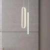 Modern Lustre Minimalist LED Chandelier Pendant Lights Nordic Bedroom Bedside Long Line Light Suspensions Luminaire Home Decor