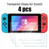 1-4PCS Tempered Glass for Nintendo Switch OLED 3 Pieces Screen Protector Film for Nintendos Switch Switch Lite Protective Glass2