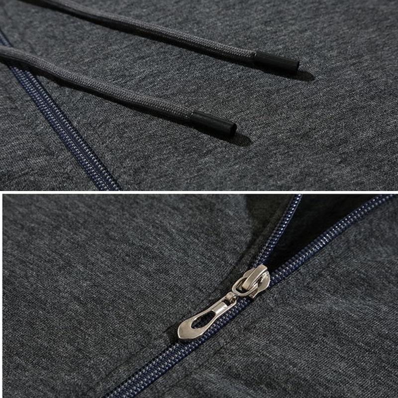 Мужские негабаритные мужские однотонные толстовки с капюшоном, пальто с капюшоном, толстые/тонкие хлопковые толстовки, спортивная одежда для женщин, хлопок плюс бархатная молния, кардиган для тренировок