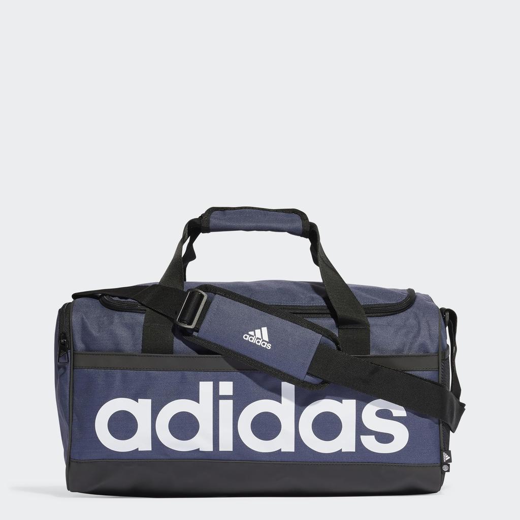 Adidas Linear Duffle Shadow Bag, Men's EAW86, Navy/Black/White (HR5349)
