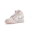 Air Jordan 1 Mid GS Pink Wash Kids Sneakers Violet-Frost White FD8780-601
