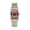Technos Women's Three-Hand Rectangular Watch T9927SR Silver