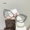 Anti Blue Light Glasses Women Lady Vintage Designer Myopia Prescription Optical Square Computer Eye Glasses Sunglasses