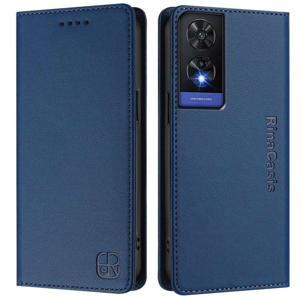 Для TCL 305,306,405,406,408,30 SE,40 SE,TCL 30 XE 5G,201,303,TCL Stylus,20R,... Премиальный чехол-кошелек из искусственной кожи, ударопрочный и с блокировкой RFID