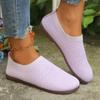 Female Shoes On Sale 2024 Slip On Women's Flats Autumn Round Toe Breathable Mesh Solid Solft Sole Casual Comfortable Flats Shoes