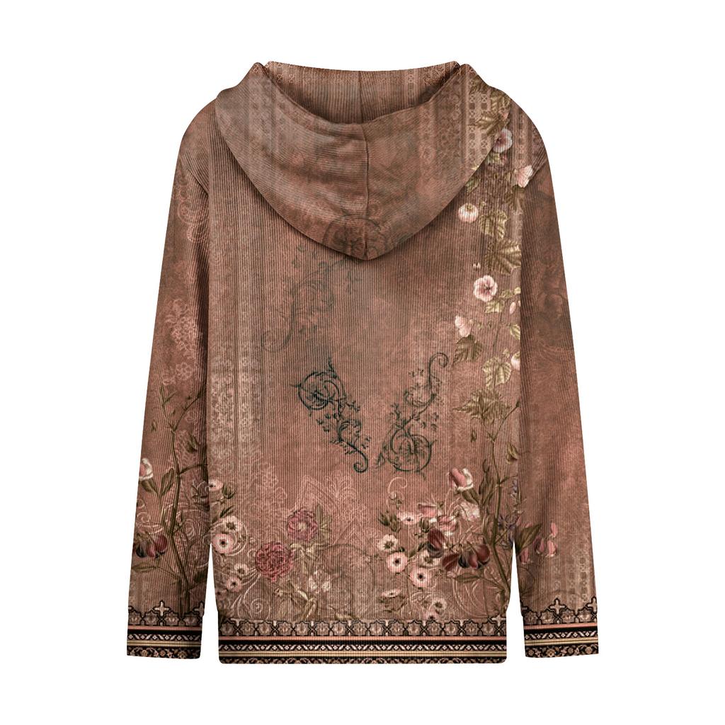 Женская повседневная модная вязаная толстовка с длинными рукавами и застежкой-молнией, с рождественским принтом