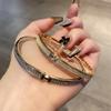 Starry Sky Fashion Paris Bridge Light Luxury Trendy Bracelet