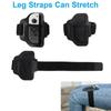 2 шт. черный Fit Adventure дышащий эластичный ремешок кольцо галстук ручка для игры держатель для ног ремень
