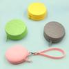 Cute Silicone Storage Box Multi-purpose Portable Solid Color Storage Box Round Mini Coin Purse for Children