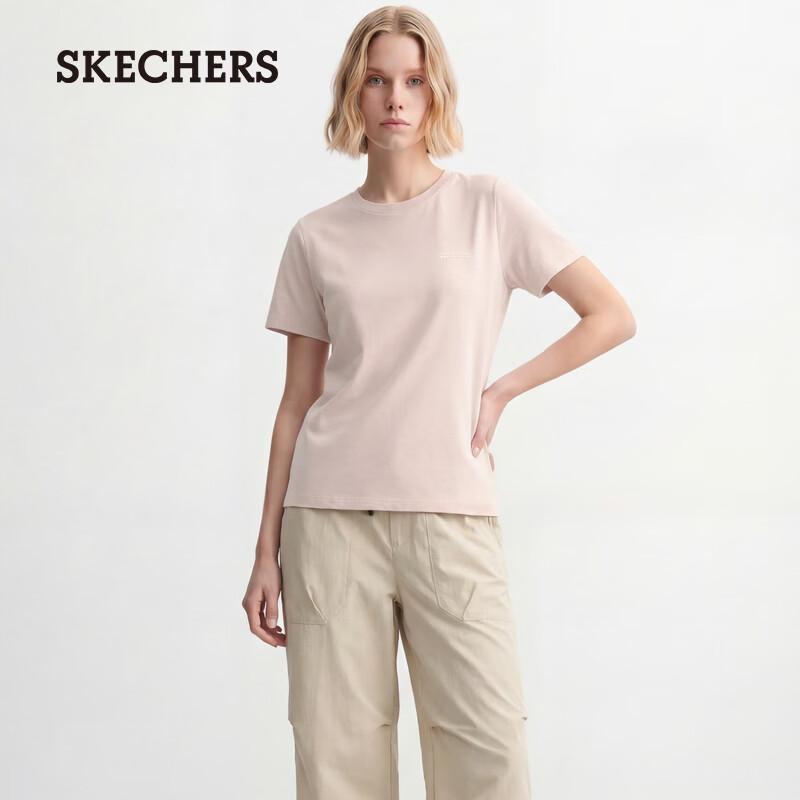 Skechers Женская футболка с коротким рукавом, отводящая влагу L226W101