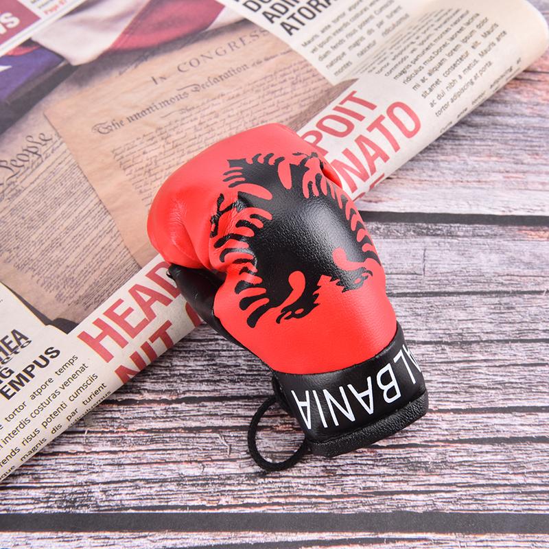 2 шт./пара мини-боксерские перчатки автомобильный кулон однотонные миниатюрные боксерские перчатки