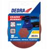 Delta Sandpaper 150Gr, 140X140X80Mm, Velcro, Set of 5