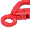 Eye-Type Self-Locking Lifting Hook Alloy Steel Clevis Hook Safety Lock Slip Hook  Port