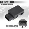 MAP Manifold Air Pressure Sensor for Dodge B150 1992-1994 No.56026770 Black