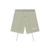Essentials Fleece Shorts with Small Logo and Drawstring Men Shorts Seafoam FOG-SS22-178
