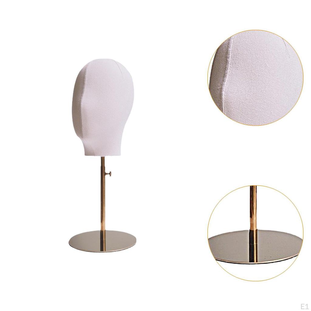 Холщовый блок головной убор стенд для демонстрации на столе учебный парик для головного убора кепка дома