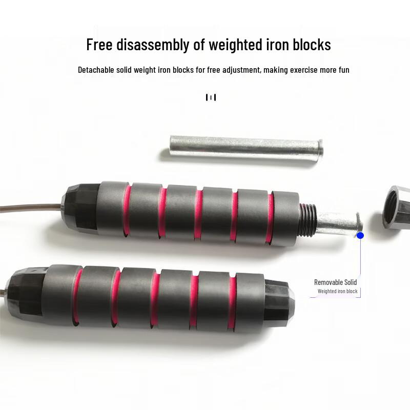 ZhuiTuBao Weighted Steel Wire Jump Rope