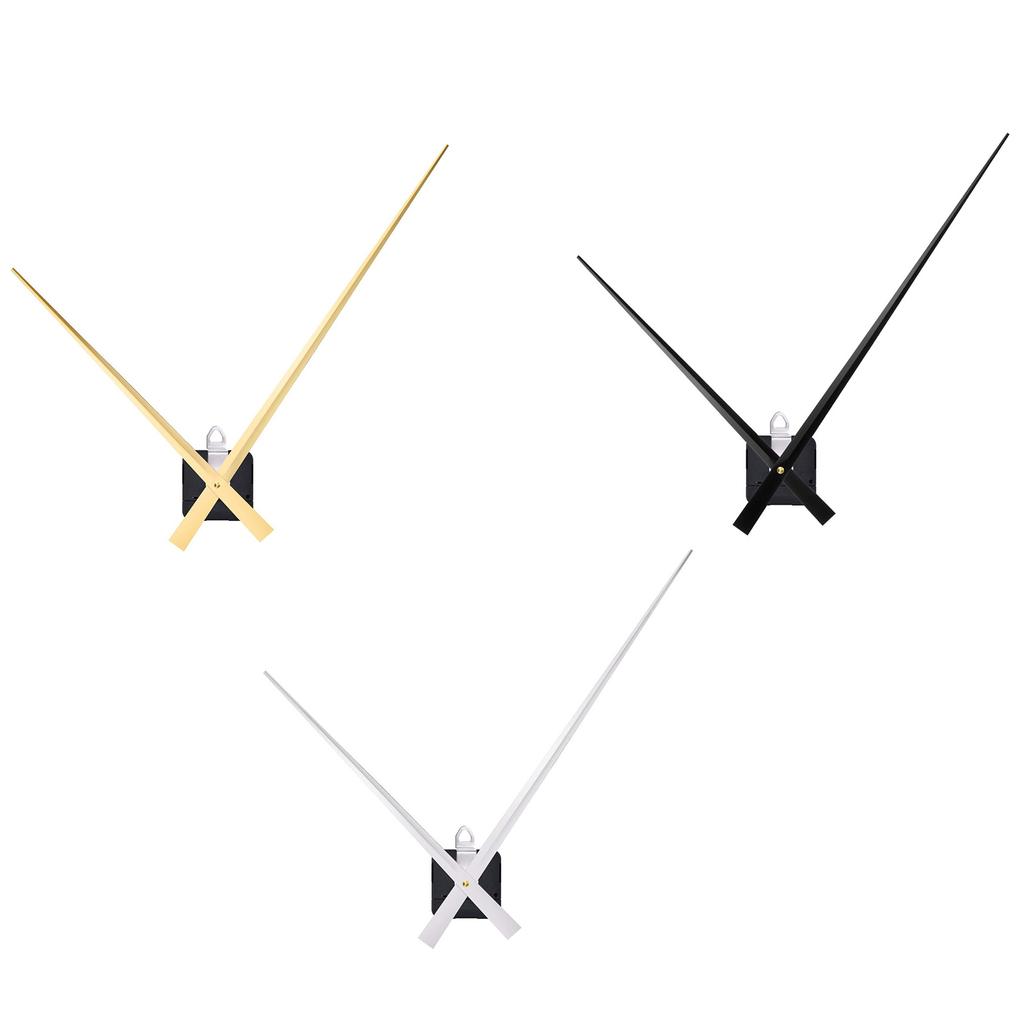 Ремонт бытовых кварцевых часов, часовая, минутная, секундная стрелка для самостоятельного ремонта бесшумных больших настенных часов, детали часов