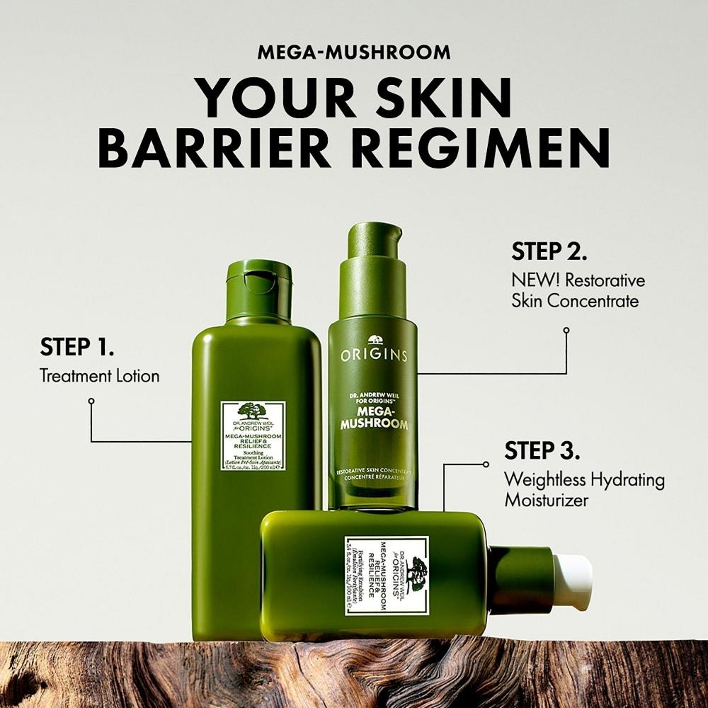 Origins Mega Mushroom Restorative Skin Concentrate Serum 1.7 Oz