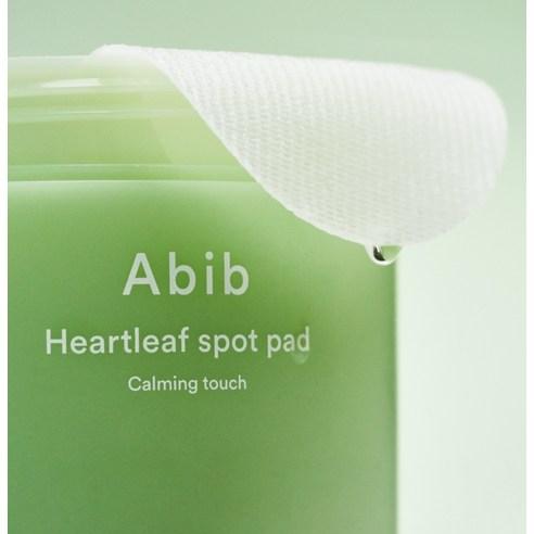 [Quick Soothing] Abib Heartleaf Calming Touch Spot Pad Soothing Exfoliating Toner Pads 80 Pads + Refill 80 Pads Set 150ml x 2