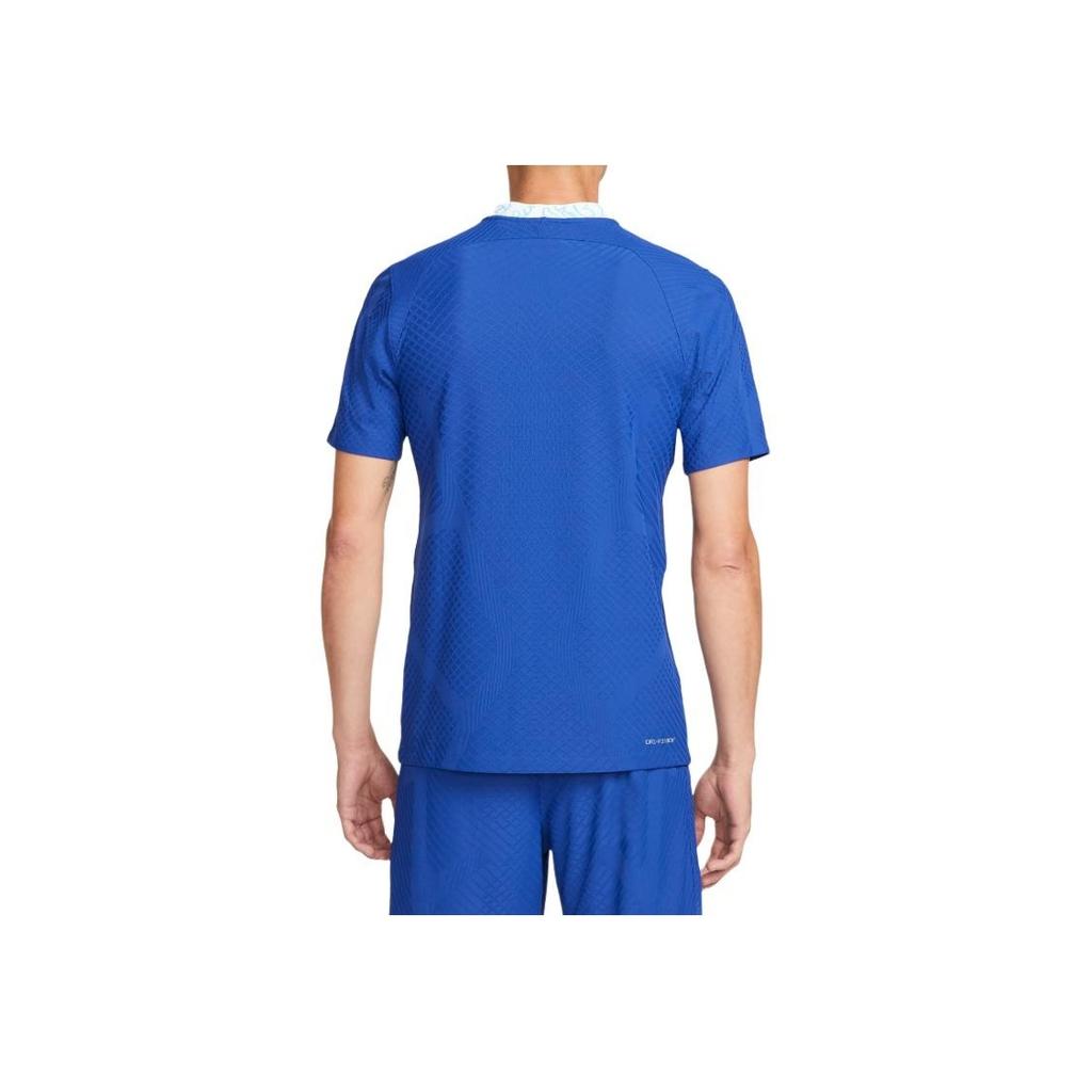 Nike Футбольная рубашка Chelsea Home Player Edition 22-23 сезона, мужские топы, синяя DJ7641-496