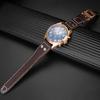 Ремешок для часов 20 мм 21 мм 22 мм для IWC Pilot Spitfire Princekin Mark дерма Черный Коричневый Ремешок из воловьей кожи Складная застежка Ремешок для часов