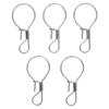 5 шт. рыболовные замки из нержавеющей стали одноручная пряжка для замка живой рыбы для пресноводной соленой рыбы