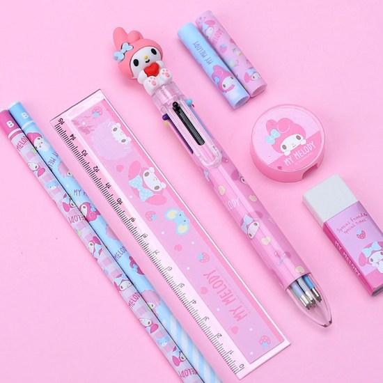 Sanrio Characters Case Stationery Set My Melody, a Popular Character In Korea
