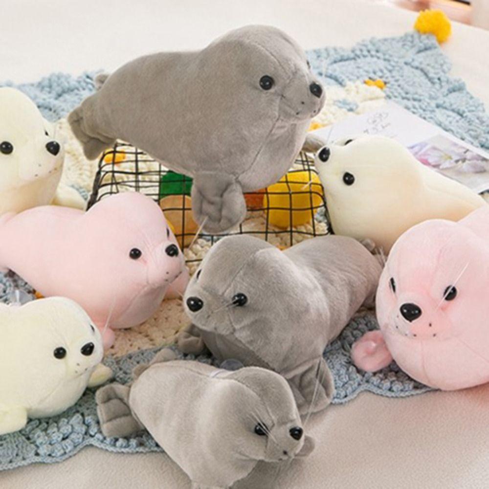 Soft Seal Plush Stuffed Toy Animal Pillow Sea Dog Doll Fashion Seal Plush Doll Aquarium