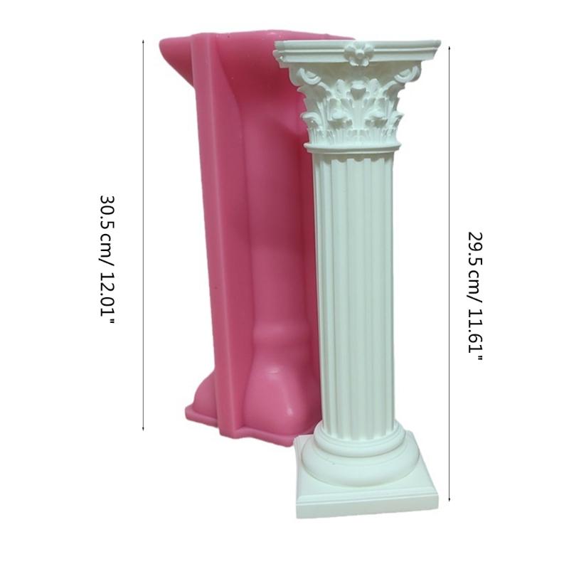 Стерео полосатый столб, подсвечник, формы для литья эпоксидной смолы для подсвечника, поднос для ювелирных изделий, свадебный домашний декор стола