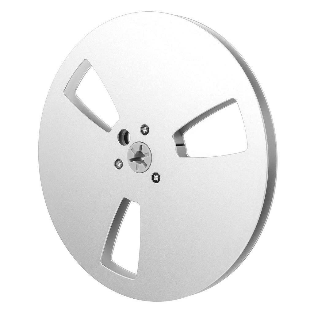 1 4 7-дюймовая пустая катушка для ленты 3 отверстия алюминиевый сплав универсальная катушка для намотки звуковой ленты для катушечного магнитофона