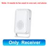 Split Induction Doorbell Intelligent Welcome Wireless Door Bell PIR Sensor 36 Chime Ringtone Distinction Prompt Alarm Sensor