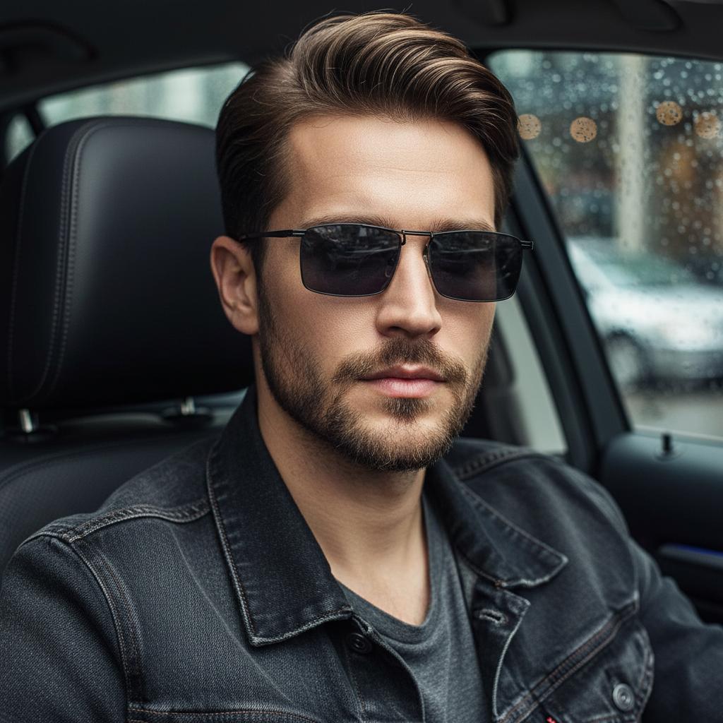 Simple Metal Frame. The Same Style For Both Men And Women. Uv-protective Sunglasses.2540