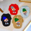 Funny Dog Hoodies Fleece Lined Sweatshirt for Small Dogs, Cartoon Puppy Coat Spring Autumn Dog Clothes Yorkie Pet Apparel