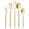 Spoon Fork Dinnerware Set Versatile Use 5Pcs Cutlery Set
