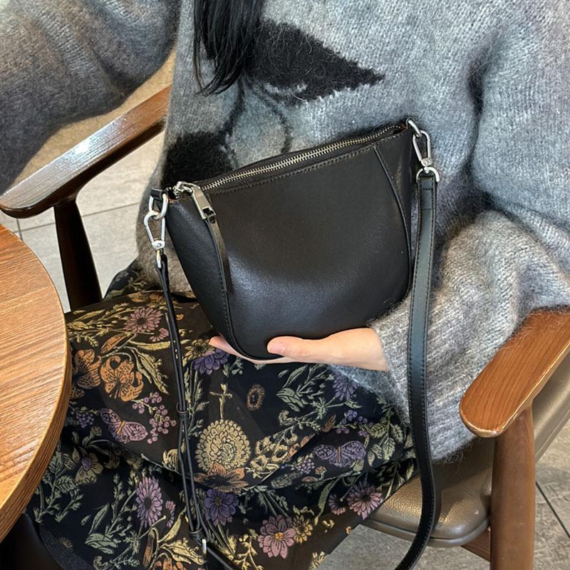 Весна/лето одно плечо модная сетчатая сумка Senior Sense с ремешком на плечо косая сумка из коровьей кожи с верхним слоем для женщин