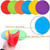 6-Piece Colorful Dog Frisbee Set - Durable Interactive Flying Discs for Outdoor Play, Fetch Training & High-Energy Dogs