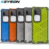 KEYSION Противоударный защитный чехол для VIVO V30 Pro 5G V30 5G, силиконовый + ПК, прозрачная сотовая задняя крышка для телефона VIVO V30 V30 Pro