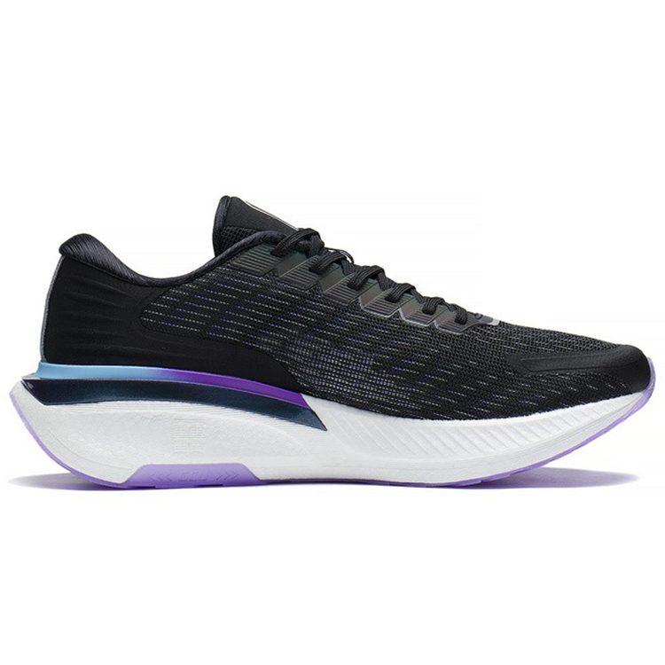 Li Ning Yueying 2.0 Pro Дышащие и легкие низкие беговые кроссовки Мужские Черные ARHS017-4