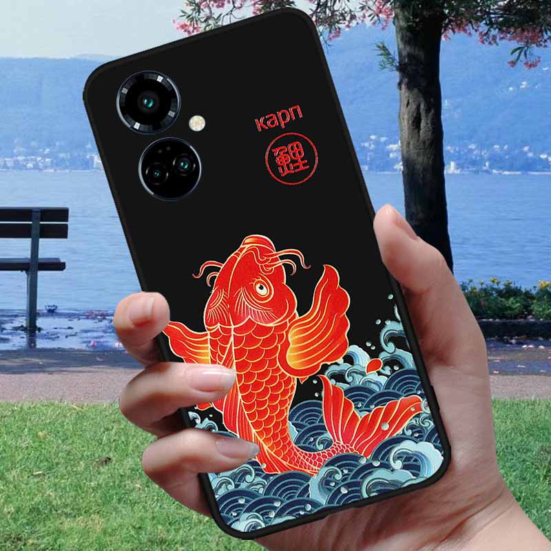 Чехол для Tecno Camon 19 Camon19 Neo 3D Рельефный Тисненый Чехол для Телефона Для Tecno Camon 19 Pro 4G 5G Neo Мягкий Силикон Мультяшный