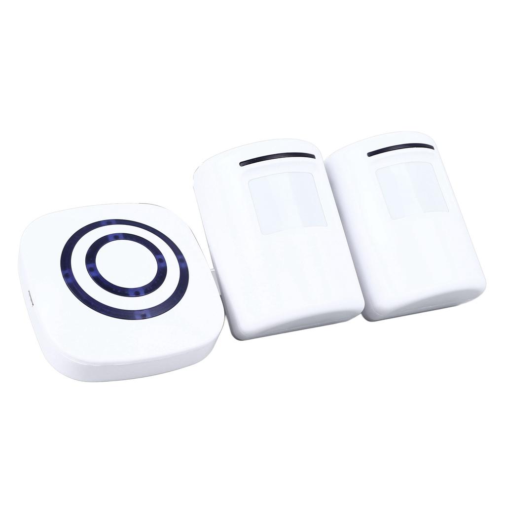 Motion Sensor Door Bell Trigger Alarm Wireless Driveway Alert Entry Welcome Doorbell for Shops