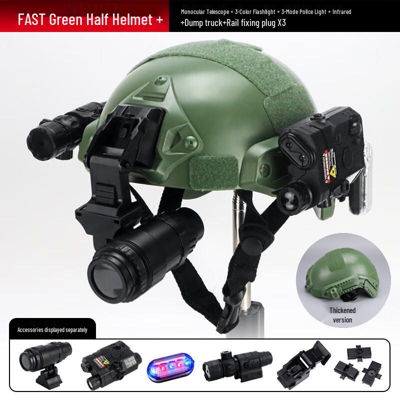 Children's Tactical Helmet Toy Set
