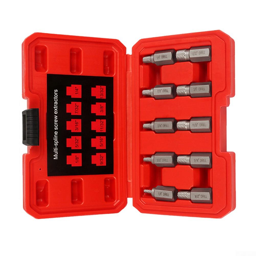 Набор для извлечения сломанных болтов с шестигранной головкой