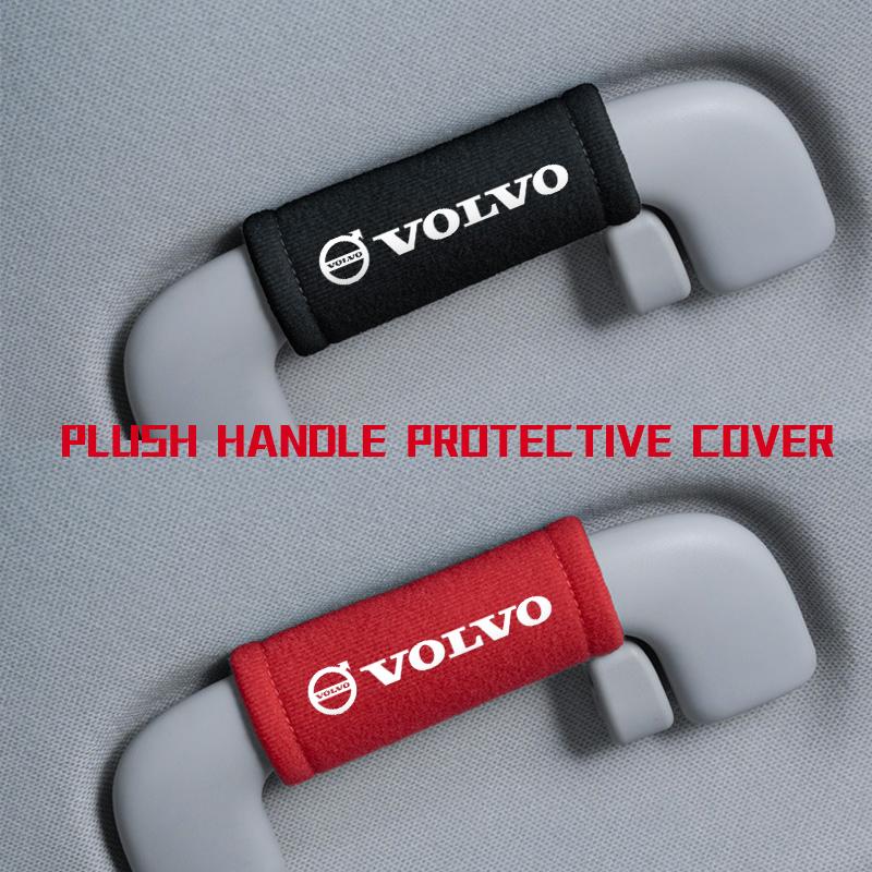 AAJW1 Car Door Handle Anti Scratch Handle Protector Pad Accessories For Volvo S60 S80 S90 C30 XC40 XC60 XC70 XC90 V40 V60 V90 T6