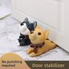Мультяшный животный блокиратор двери Животное Нескользящий Милый мультяшный Защита Безопасность Клин-стопор D H1N3