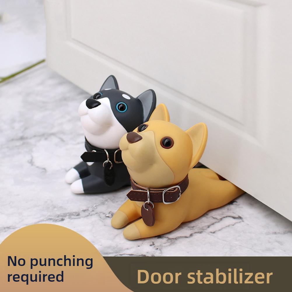 Мультяшный животный блокиратор двери Животное Нескользящий Милый мультяшный Защита Безопасность Клин-стопор D H1N3