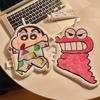 New Crayon Shin-Chan Anime Cartoon Hand Towel Cute Hanging Style Super Absorbent Thickened Hand Towel For Bathroom And Kitchen