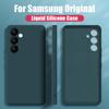 For Samsung A56 A16 A36 A55 A15 A35 A54 5G Case Liquid Silicone Phone Case For Samsung Galaxy S25 Ultra S24 FE S23 S22 A52 5G Cover Candy Shockproof